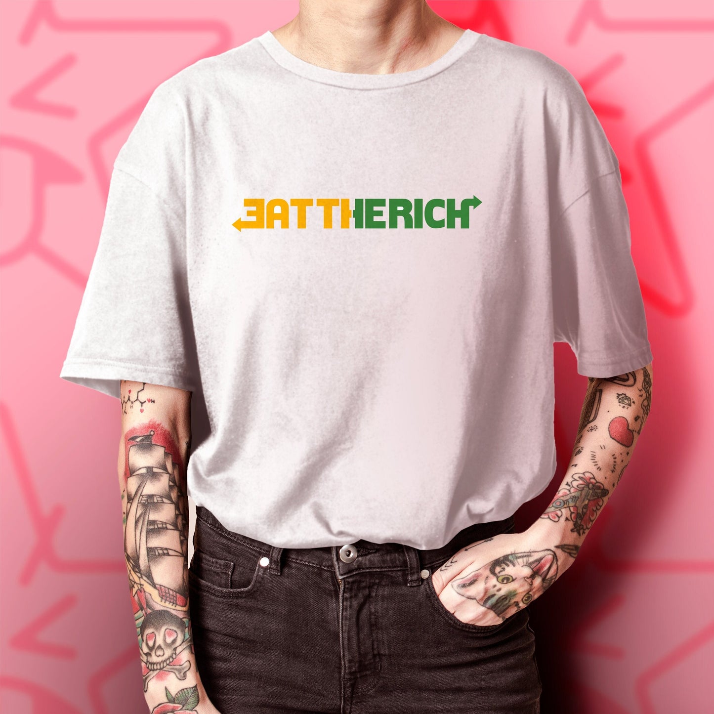 Socialist t-shirt Eat the Rich Shirt for Pro-Labor tshirt for Anti-Capitalist Funny T Shirt Gift for Socialists and Progressives Sandwich