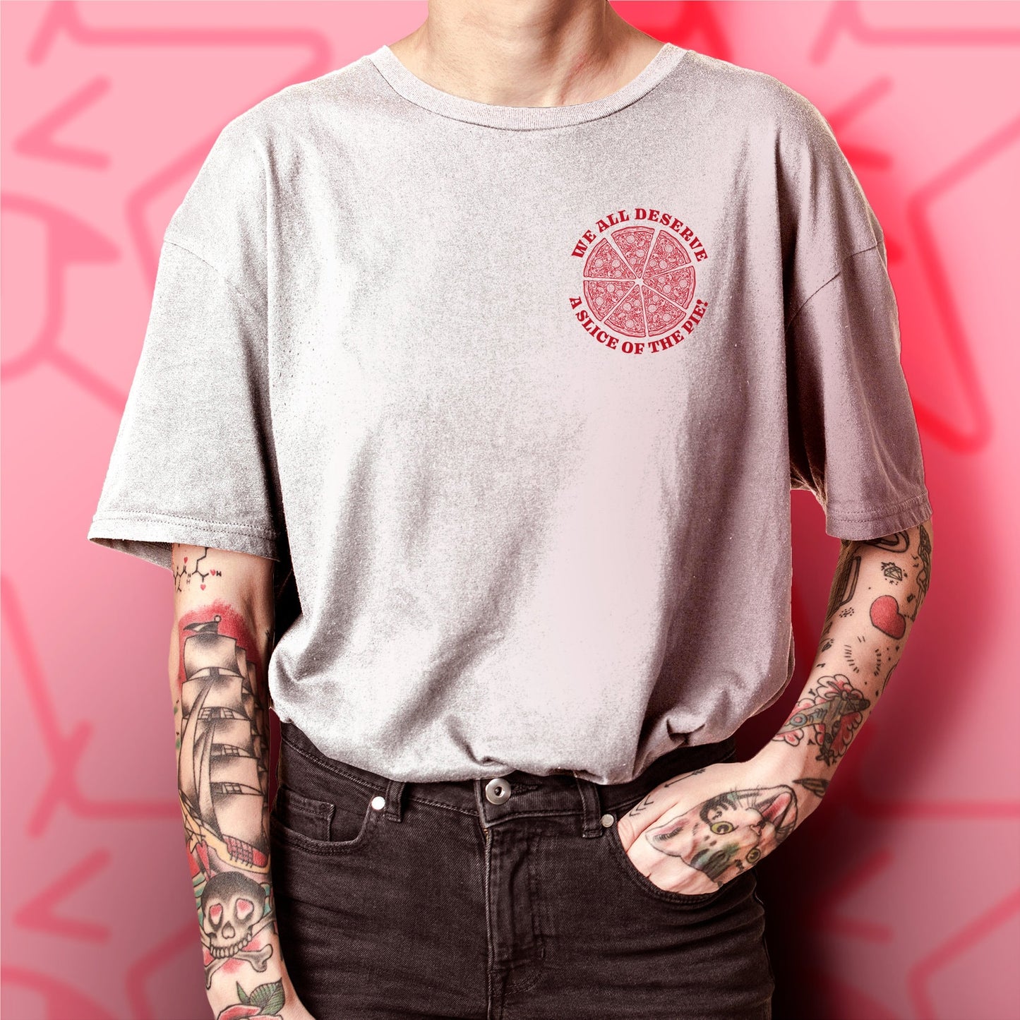 Fair Wages Shirt Pizza Party Eat the Rich Shirt for Leftist Socialism and Union Strong Labor Shirt for Pizza Lover and Class War Solidarity