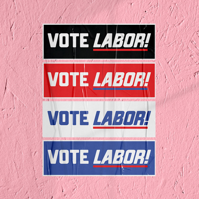 Union Sticker Vote Union Sticker for Union Labor Movement Solidarity Sticker for Working Class Leftist Socialist Eat the Rich Union Strong