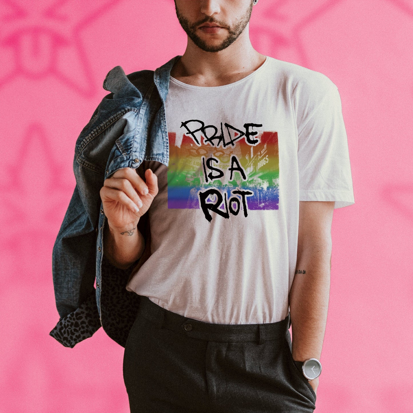 Pride Shirt Pride is a Riot Gay Pride Shirt for LGBTQ Pride Shirt for Queer Pride Gay Pride Lesbian Shirt LGBT Say Gay Bill Love is Love