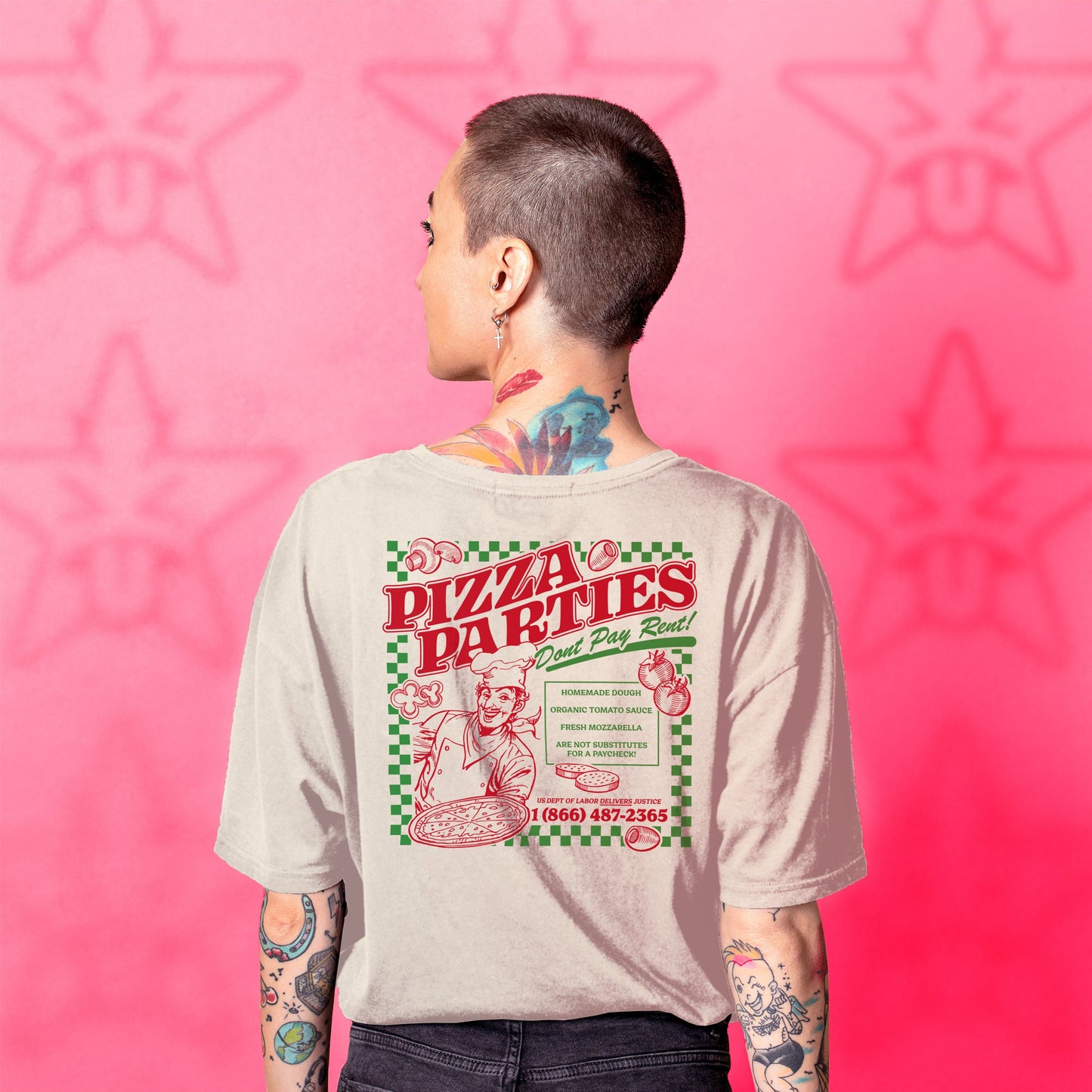 Fair Wages Shirt Pizza Party Eat the Rich Shirt for Leftist Socialism and Union Strong Labor Shirt for Pizza Lover and Class War Solidarity