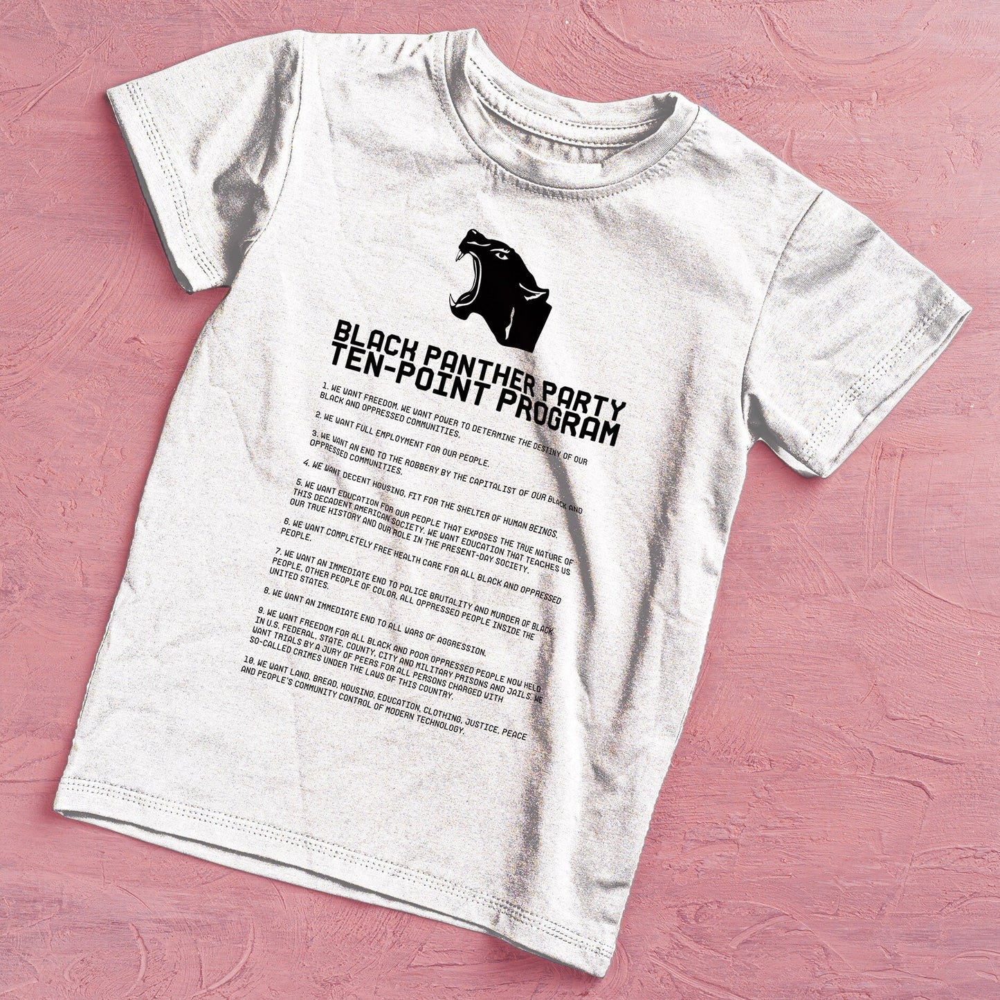 Black Panther Shirt Fred Hampton Shirt BLM Black Lives Matter TShirt Civil Rights t-Shirt Black History Shirt Feminist for Social Justice