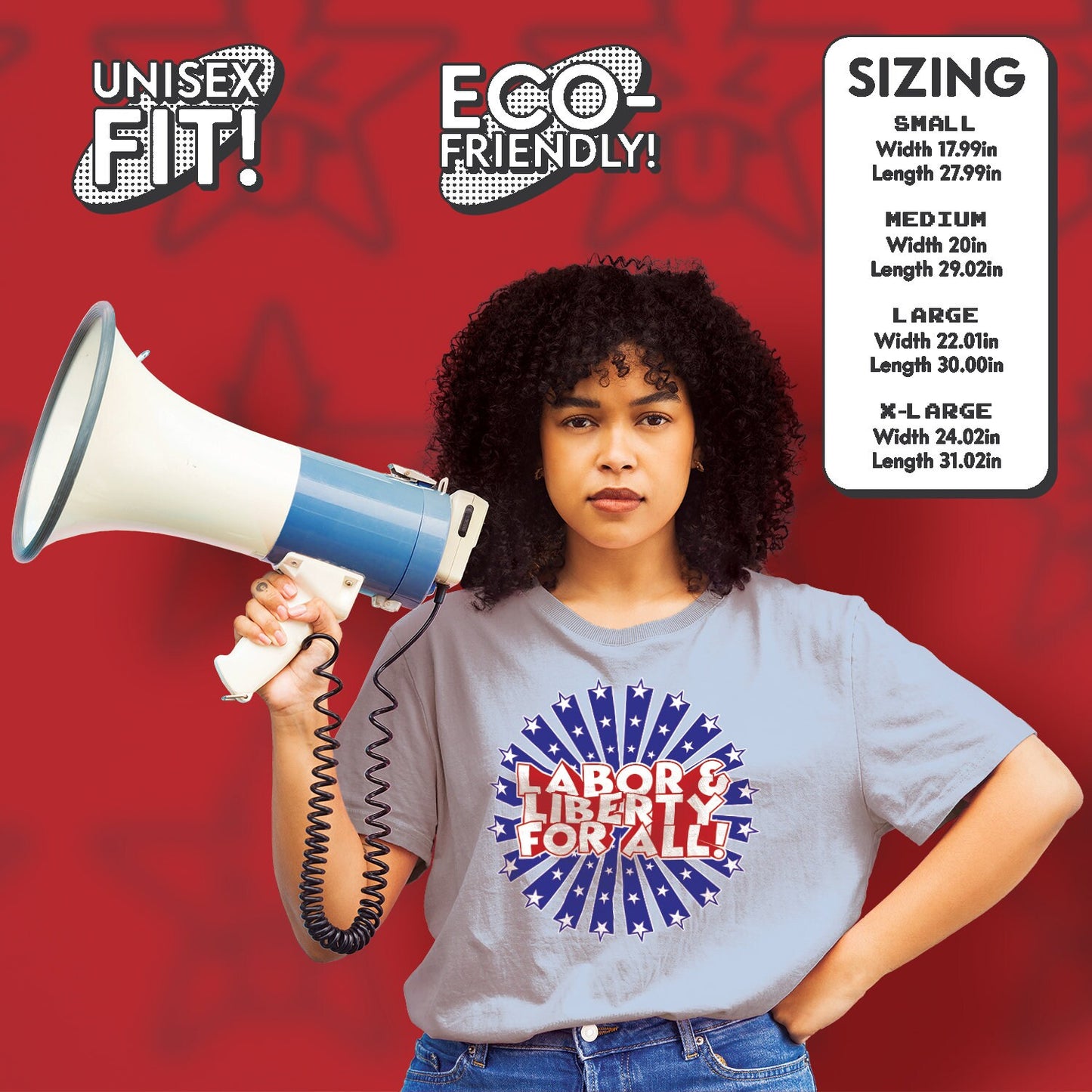 Labor and Liberty Shirt America Patriot tshirt 4th of July tShirt Socialist Shirt Dissent is Patriotic shirt Independence Day fair wages USA