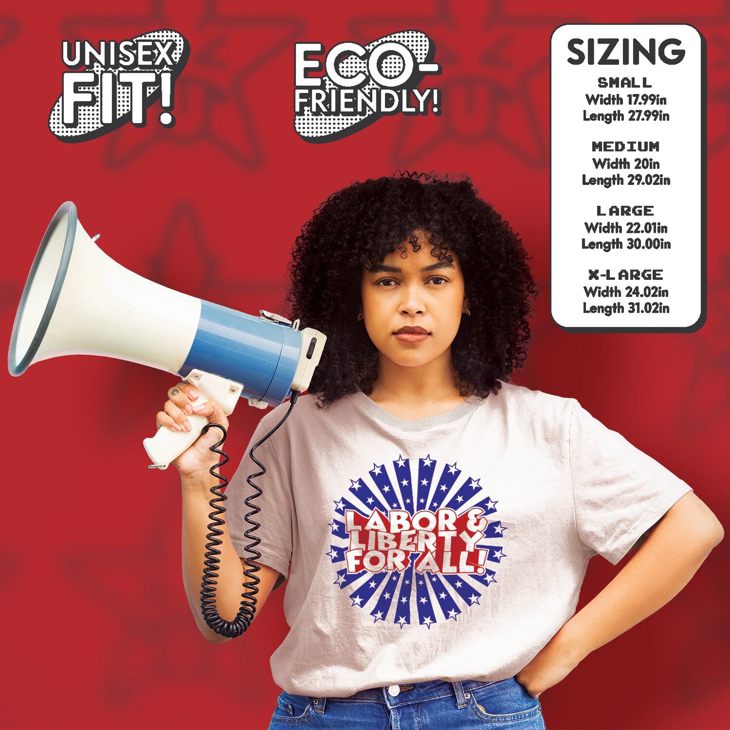 Labor and Liberty Shirt America Patriot tshirt 4th of July tShirt Socialist Shirt Dissent is Patriotic shirt Independence Day fair wages USA