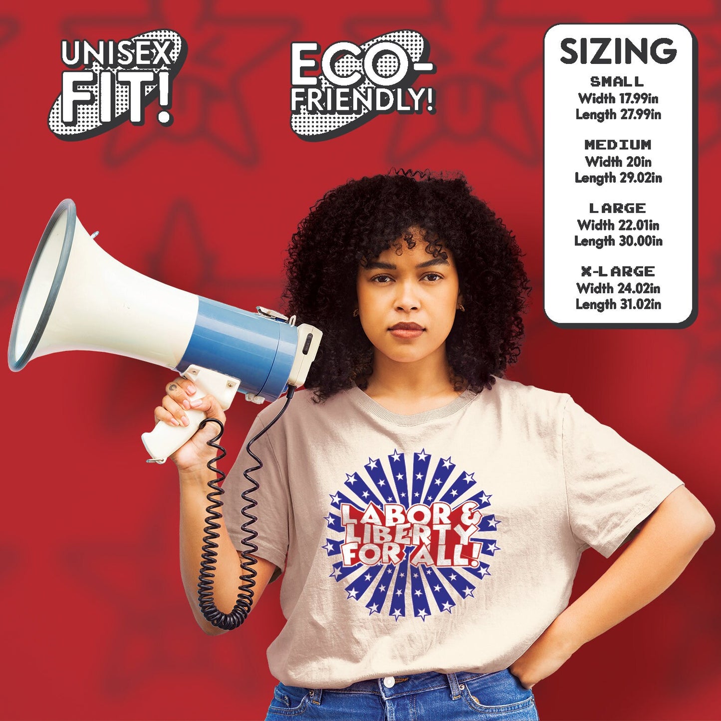 Labor and Liberty Shirt America Patriot tshirt 4th of July tShirt Socialist Shirt Dissent is Patriotic shirt Independence Day fair wages USA