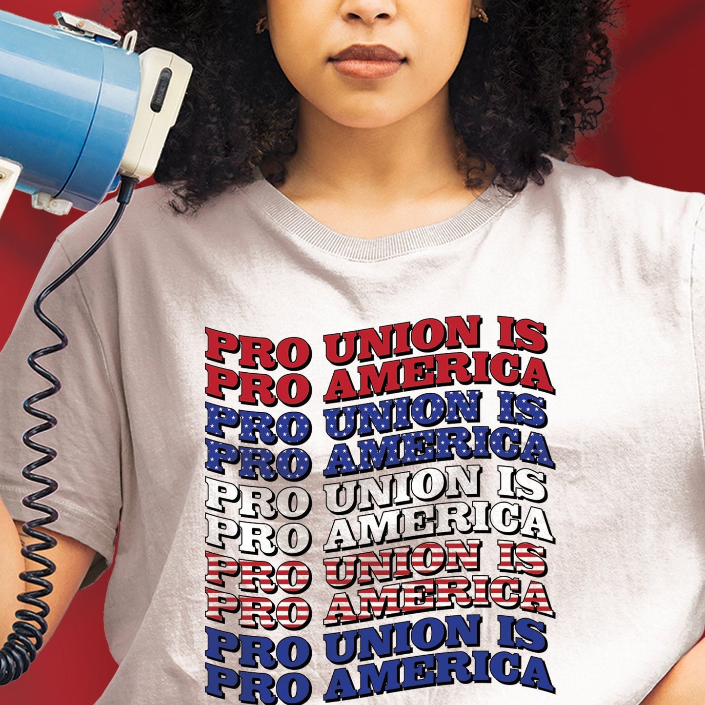 Pro Union is Pro America Shirt Labor Union Solidarity shirt Workers Revolution Shirt Gift for Socialist Shirt American Patriot for Fair Wage