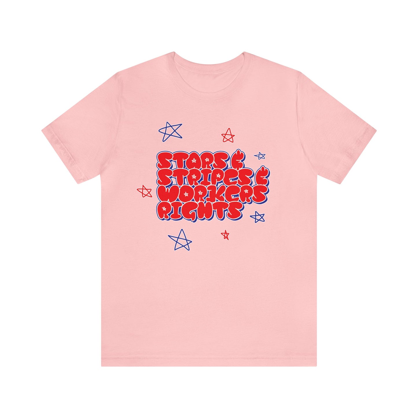 Workers Rights Shirt Labor Union Solidarity shirt Workers Revolution Shirt Gift for Socialist Shirt Stars and Stripes American Patriot USA