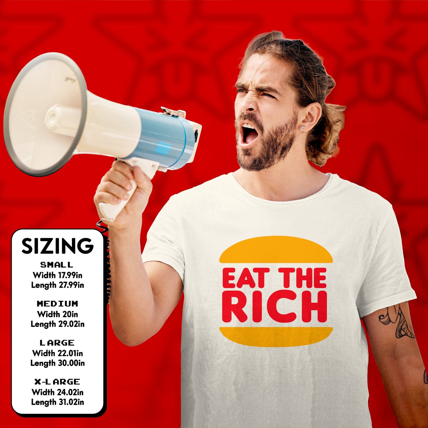 Eat the Rich Shirt Political Anti Capitalist tshirt Leftist Gift Socialist Communist tshirt Anarchist punk revolution Labor Union Solidarity