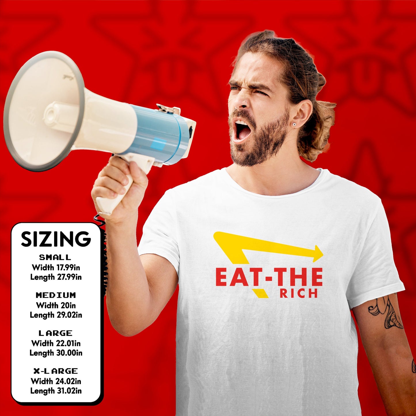 Eat the Rich Shirt Political Anti Capitalist tshirt Leftist Gift Socialist Communist tshirt Anarchist punk revolution Labor Union Solidarity