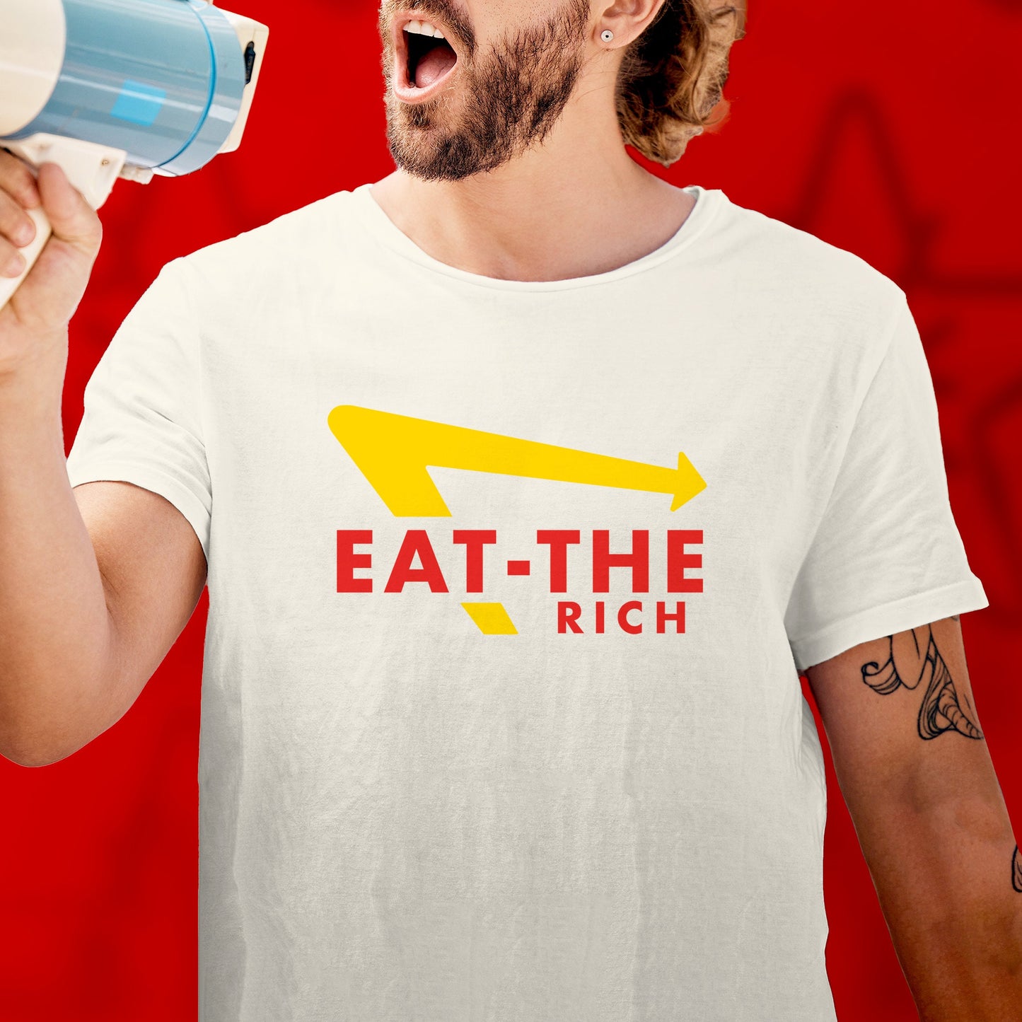Eat the Rich Shirt Political Anti Capitalist tshirt Leftist Gift Socialist Communist tshirt Anarchist punk revolution Labor Union Solidarity