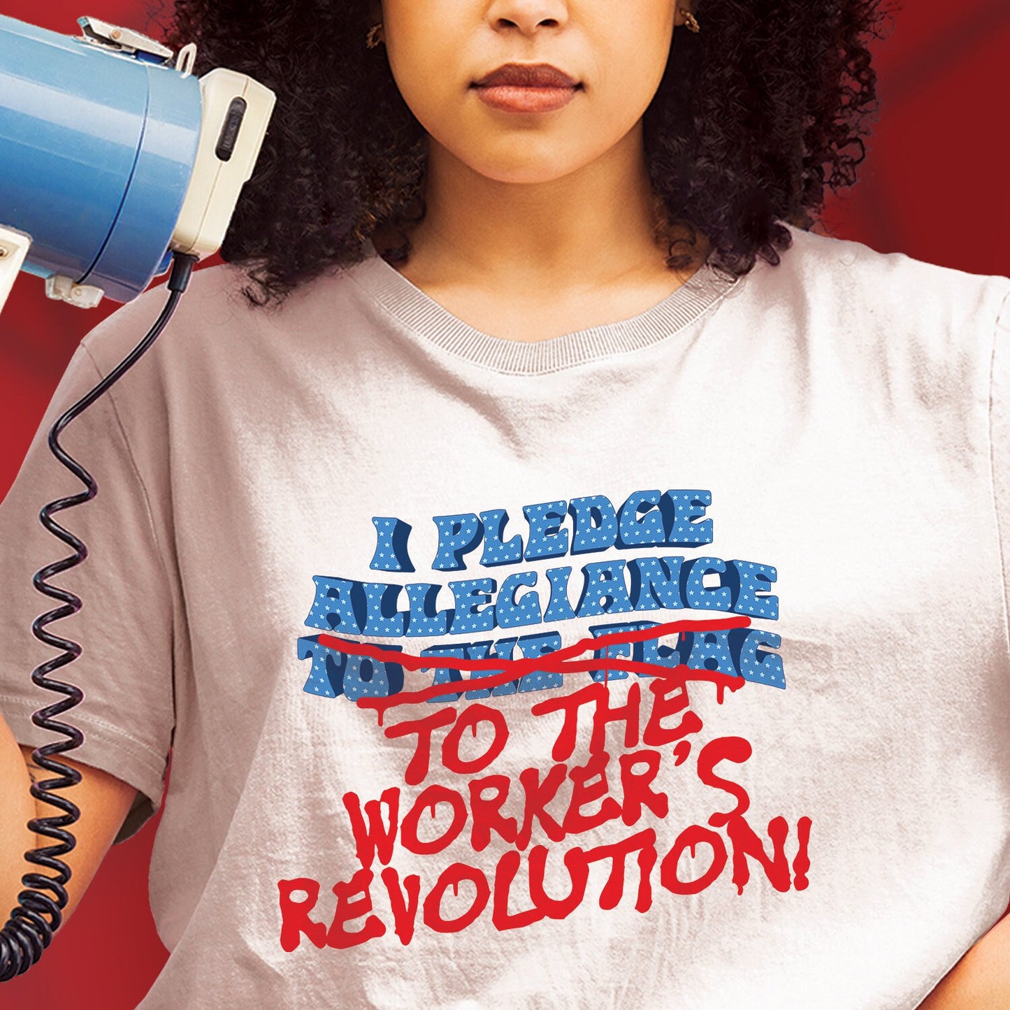 I Pledge Allegiance Shirt America Patriot tshirt Workers Revolution Shirt Gift for Socialist Shirt Dissent is Patriotic Independence Day af