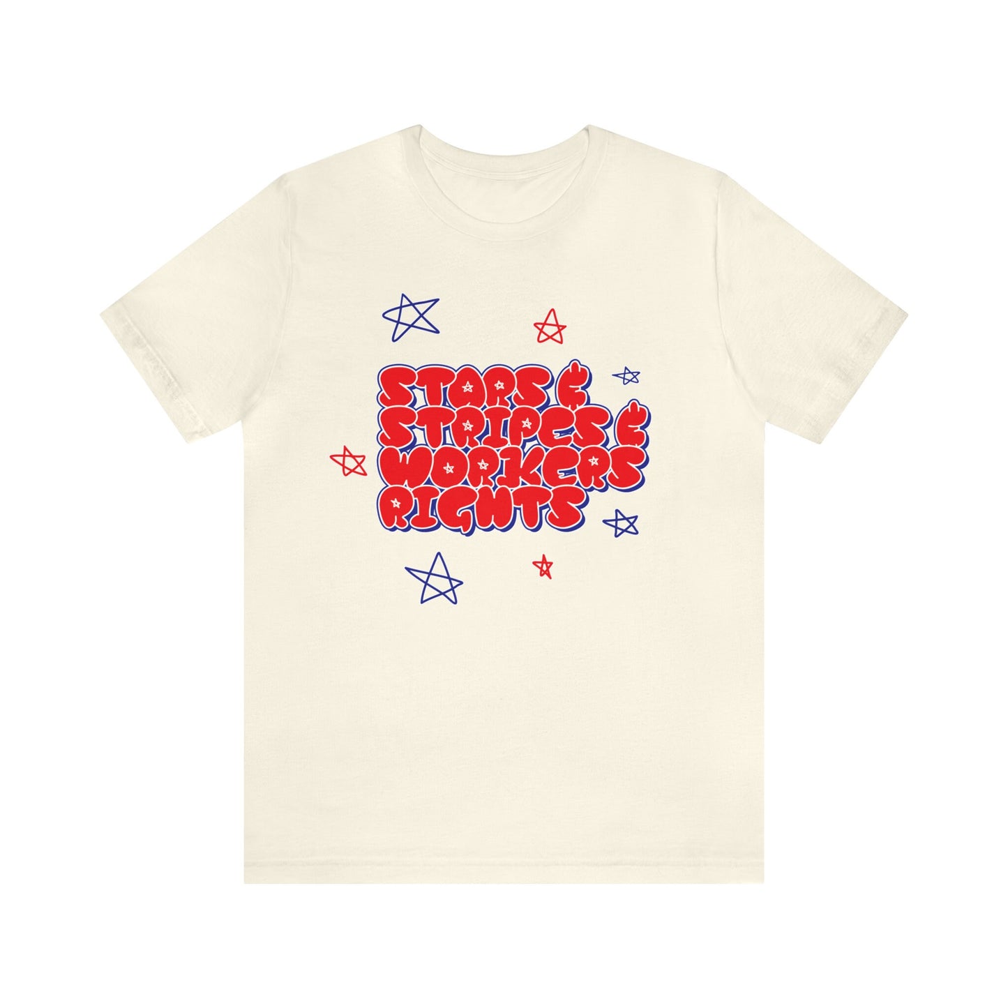 Workers Rights Shirt Labor Union Solidarity shirt Workers Revolution Shirt Gift for Socialist Shirt Stars and Stripes American Patriot USA