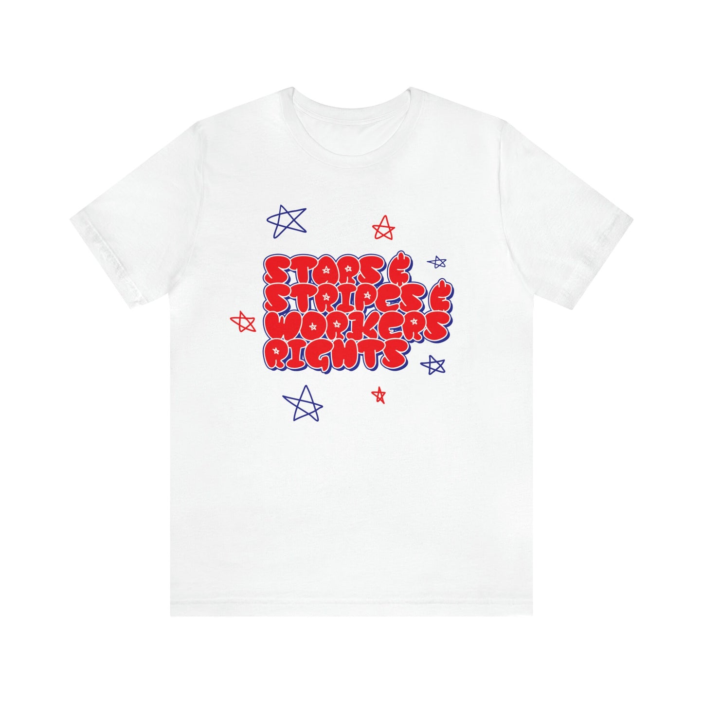 Workers Rights Shirt Labor Union Solidarity shirt Workers Revolution Shirt Gift for Socialist Shirt Stars and Stripes American Patriot USA