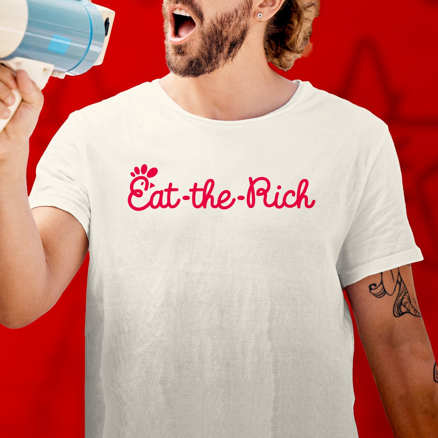 Eat the Rich Shirt Political Anti Capitalist tshirt Leftist Gift Socialist Communist tshirt Anarchist punk revolution Labor Union Solidarity
