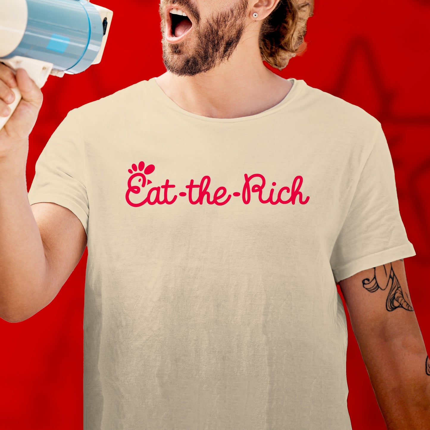 Eat the Rich Shirt Political Anti Capitalist tshirt Leftist Gift Socialist Communist tshirt Anarchist punk revolution Labor Union Solidarity
