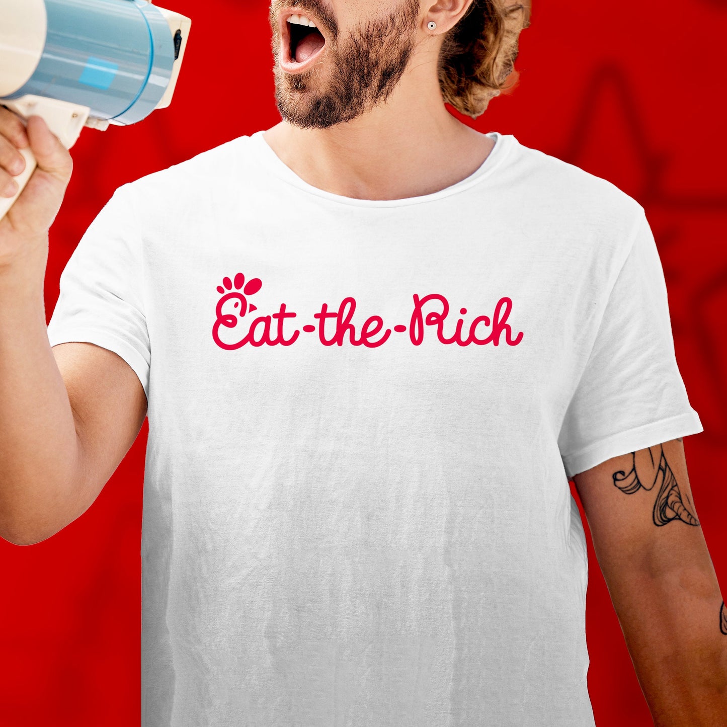 Eat the Rich Shirt Political Anti Capitalist tshirt Leftist Gift Socialist Communist tshirt Anarchist punk revolution Labor Union Solidarity