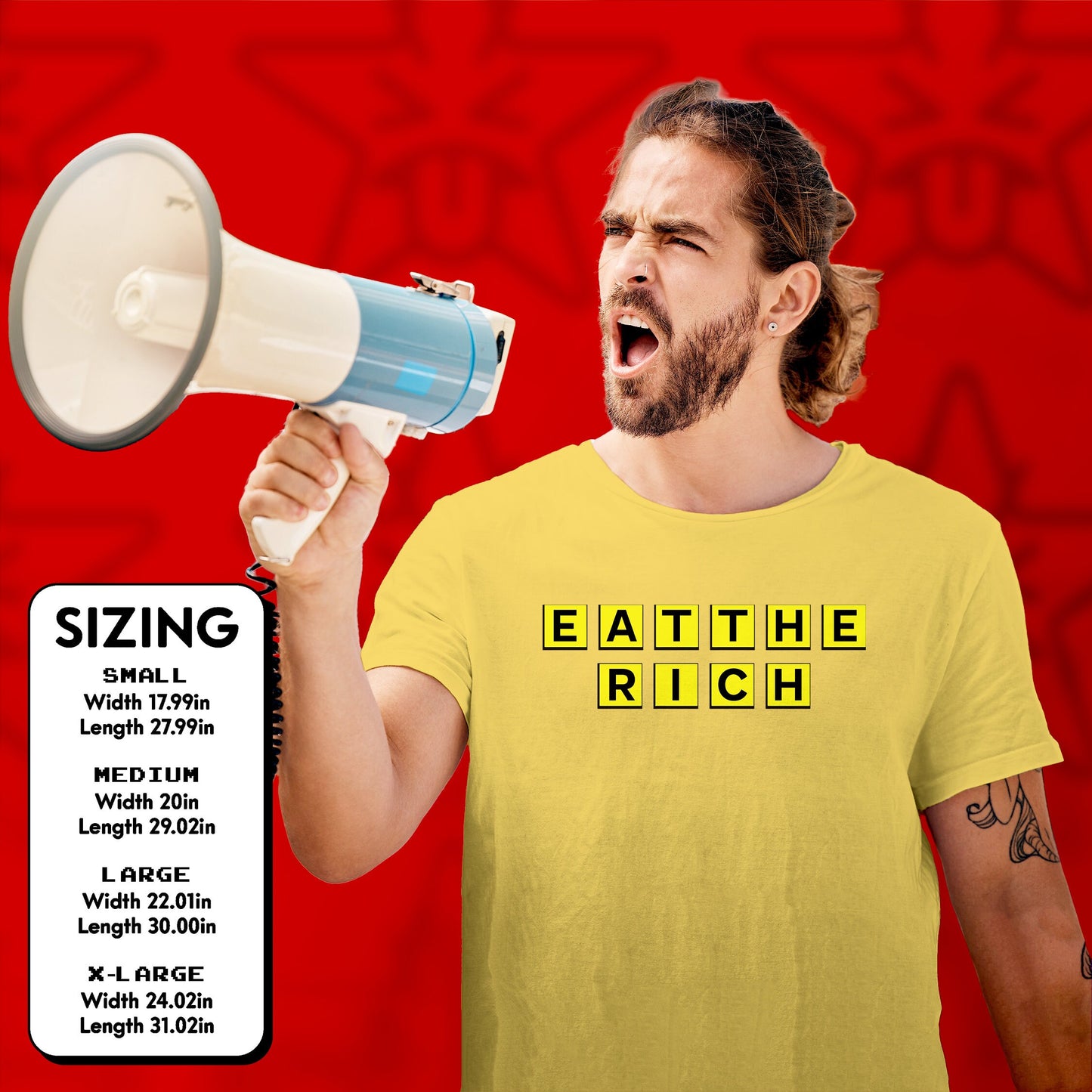 Eat the Rich Shirt Political Anti Capitalist tshirt Leftist Gift Socialist Communist tshirt Anarchist punk revolution Labor Union So