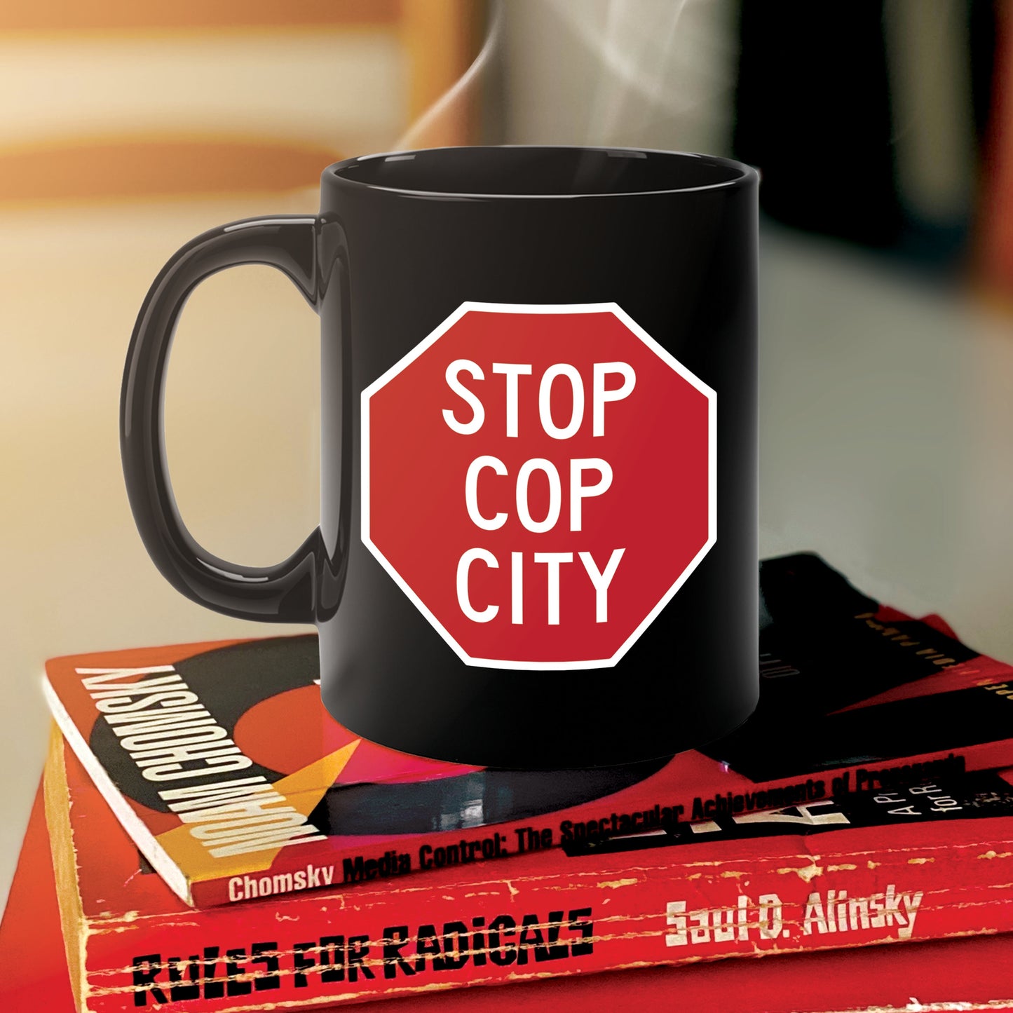 Stop Cop City Mug black lives matter coffee mug tea Atlanta Georgia Defund Abolish the Police Brutality Riot Gear acab blm Antifa socialist