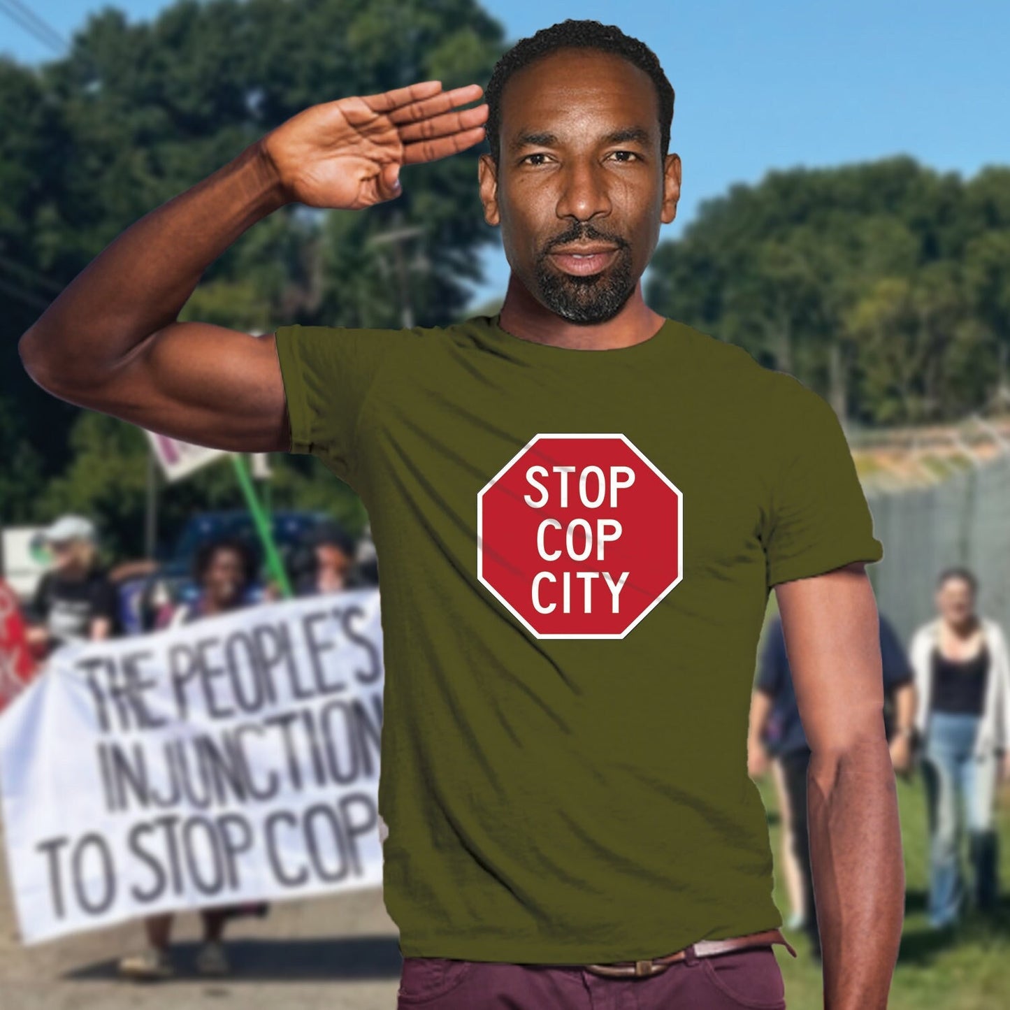 Stop Cop City Shirt black lives matter shirt ftp Atlanta Georgia Defund Abolish the Police Brutality Riot Gear acab blm Antifa socialist ai