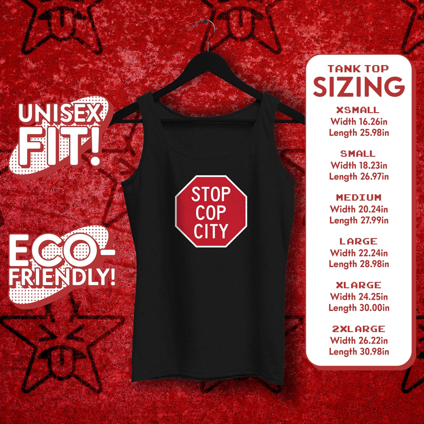 Stop Cop City Shirt black lives matter tank top ftp Atlanta Georgia Defund Abolish the Police Brutality Riot Gear acab blm Antifa socialist