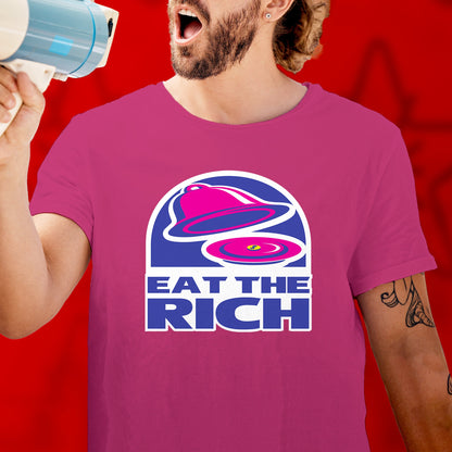 Eat the Rich Shirt Political Anti Capitalist tshirt Leftist Gift Socialist Communist tshirt Anarchist punk revolution Labor Union Solidarity
