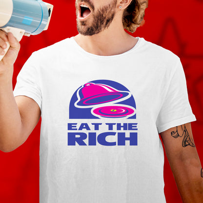 Eat the Rich Shirt Political Anti Capitalist tshirt Leftist Gift Socialist Communist tshirt Anarchist punk revolution Labor Union Solidarity